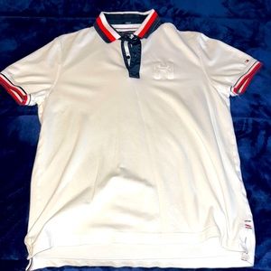 Tommy Hilfiger White Polo Tee